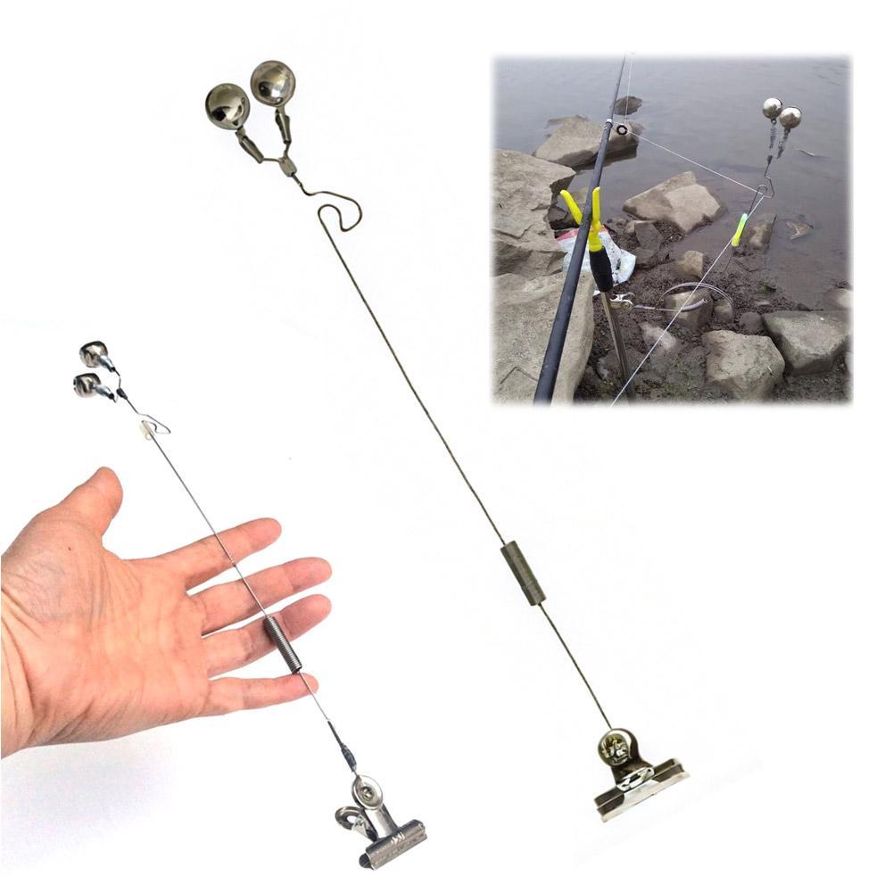 Fishing Equipment For Trout - Dwukrotny sygnalizator brań z dzwoneczkami, alarm