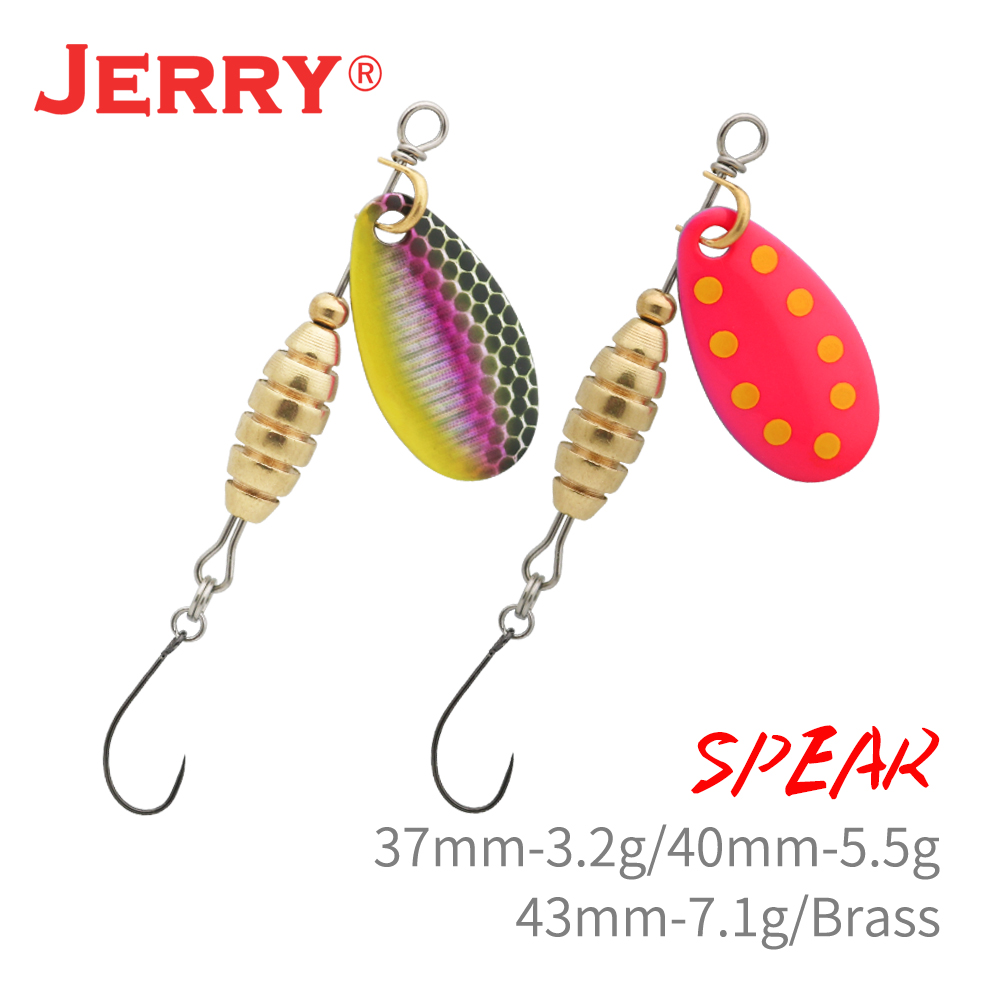 Fishing Equipment For Trout - Jerry Spear spinner bait metal ultralight