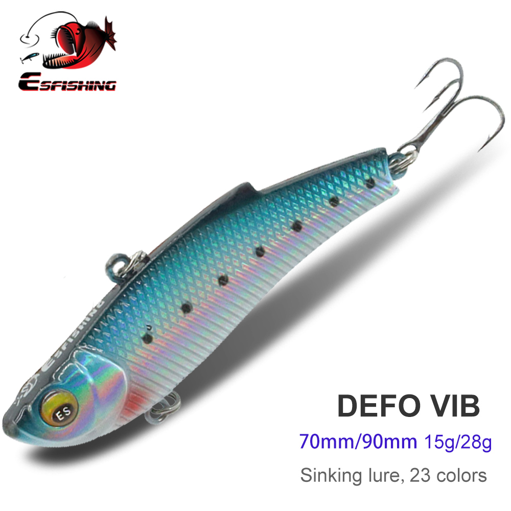 Fishing Equipment Ebay - ESFISHING Wobler Wibracyjny Przynęta Twarda DEFO