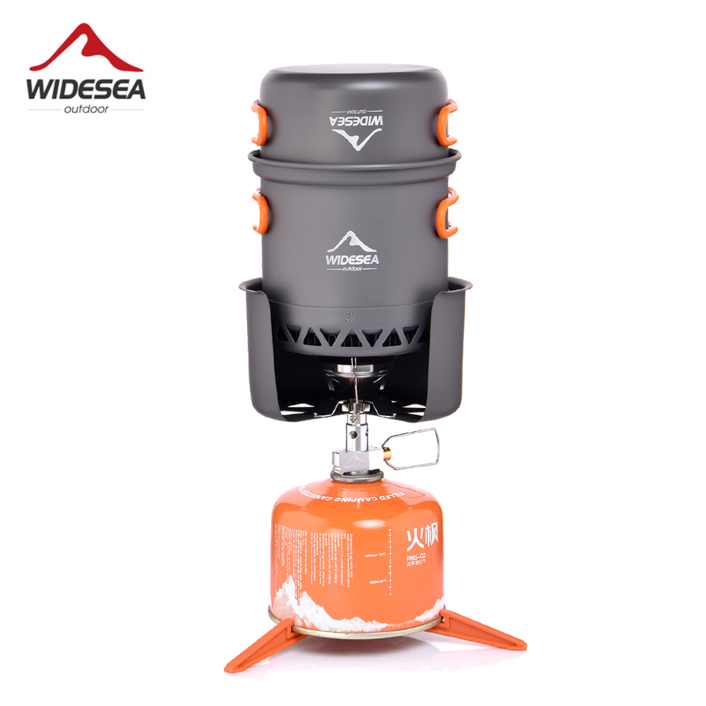 Fishing Equipment Kitchener - Widesea Campingowy zestaw do gotowania Plecak