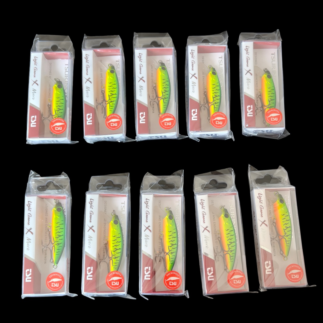Fishing Equipment For Trout - TSURINOYA 10 SZTUK 51mm 5.8g Intruder