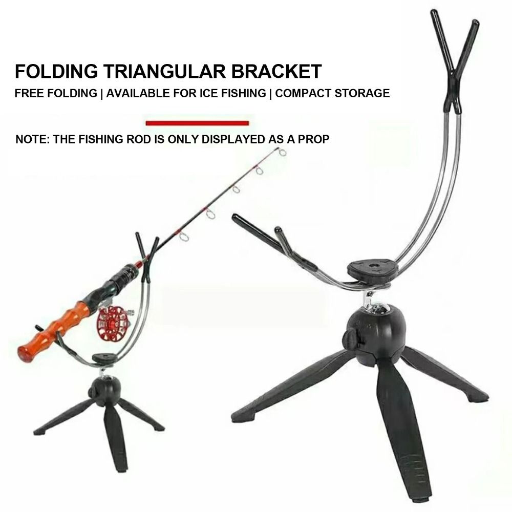 Fishing Rod Pod - 360 ° Regulowany składany stojak na