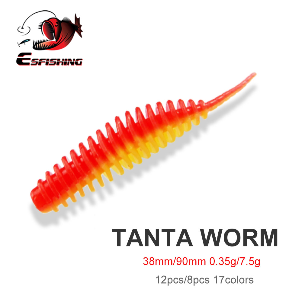 Fishing Equipment Ebay - ESFISHING Przynęta Wędkarska Robak Tanta 38mm