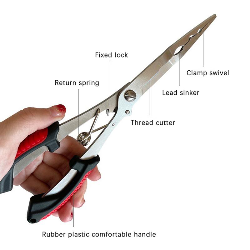 Szczypce wędkarskie ze stali n – Saltwater Fishing Hook recenzja i cena
