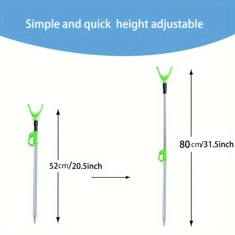 2 szt. Teleskopowe uchwyty na  – Fishing Rod Pod recenzja i cena