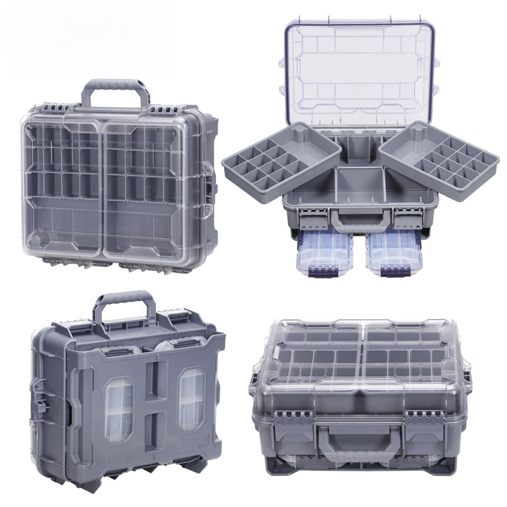 1 szt. Wodoodporne, dwuwarstwo – Fishing Equipment Box recenzja i cena