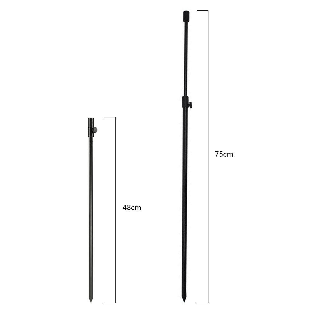 48-75cm przedłużający wędka ze – Fishing Rod Pod recenzja i cena