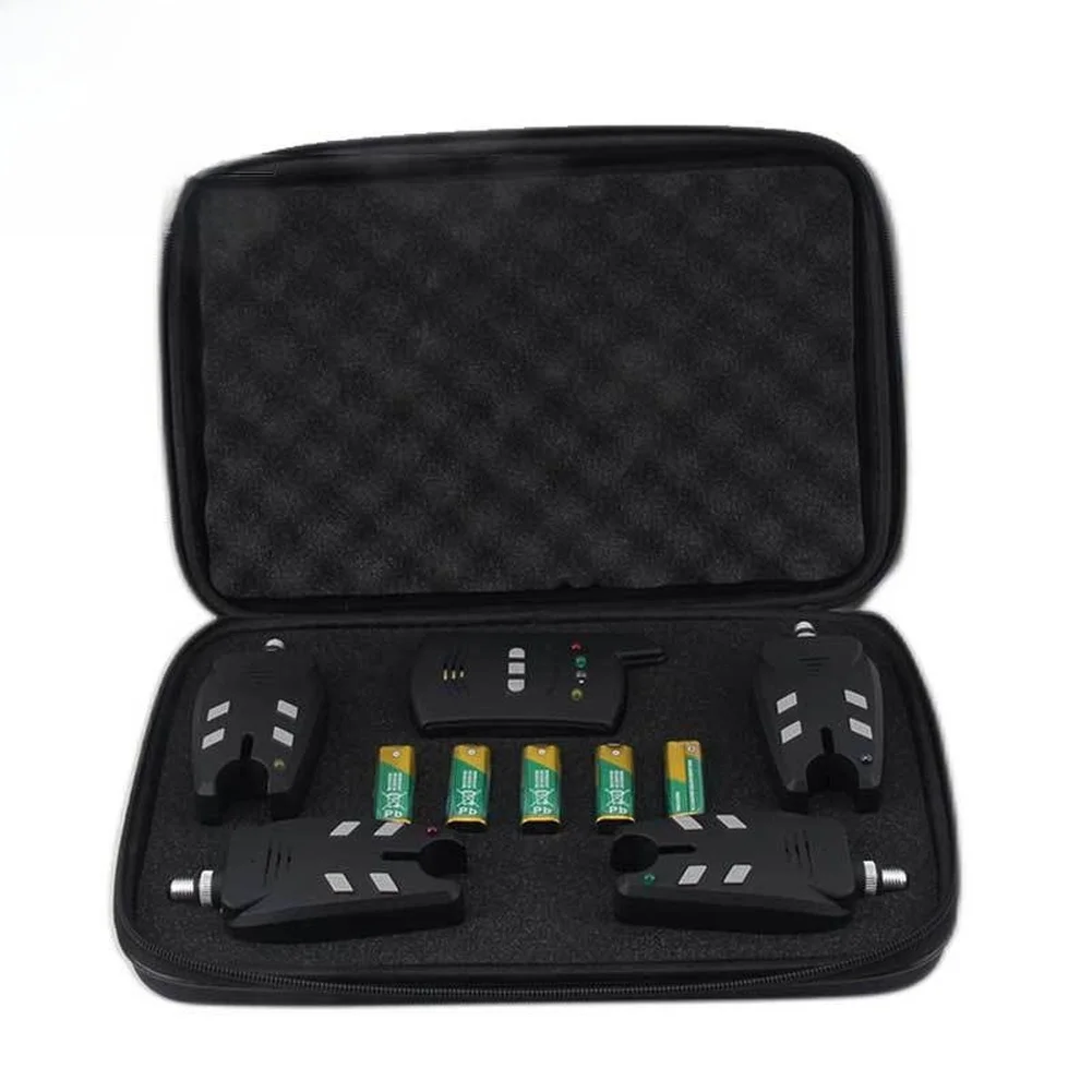 Zestaw alarmów wędkarskich 1+4 – Fishing Equipment Box recenzja i cena