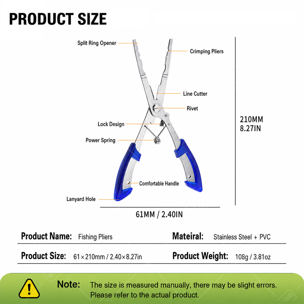 Wielofunkcyjny zestaw narzędzi – Saltwater Fishing Hook recenzja i cena