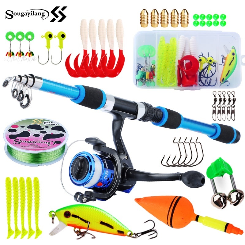 Zestaw wędek dla dzieci Sougay – Saltwater Fishing Hook recenzja i cena